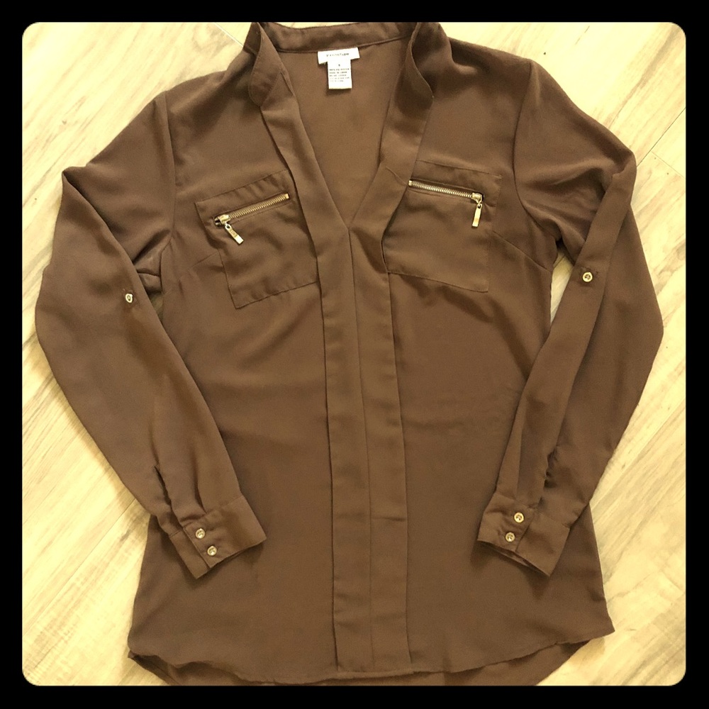 Olive Green Sexy Top